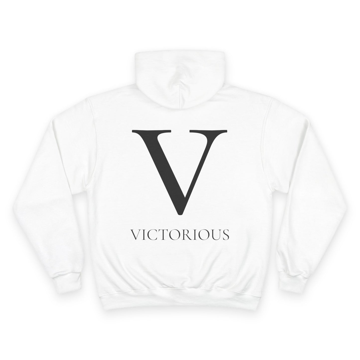 Victorious Champion Hoodie - White Casual Wear for Empowerment